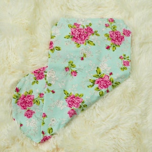Cocoon Baby Swaddle; Knit Swaddle; Pink Floral Stretch Swaddle