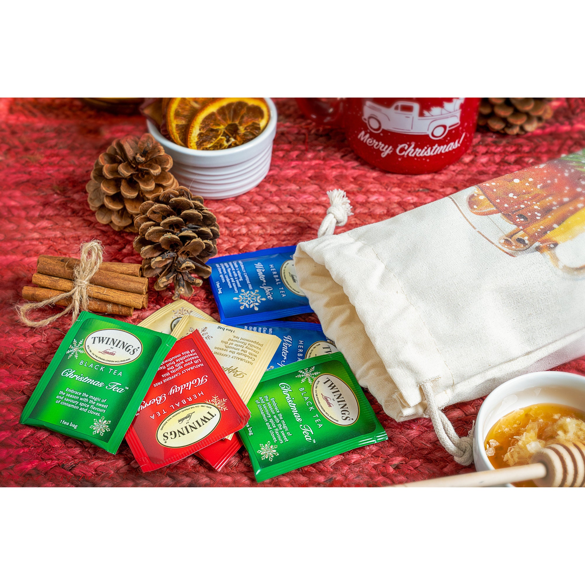 Twinings Seasonal Tea Bag Sampler Holiday Assortment Gift Etsy