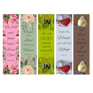 Printable scripture bookmarks, Bible verse bookmarks, Inspirational bookmarks, Printable scripture, Downloadable bookmarks,