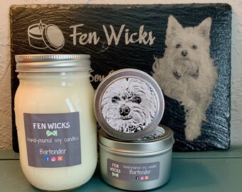 Bartender Hand-Poured Soy Candle