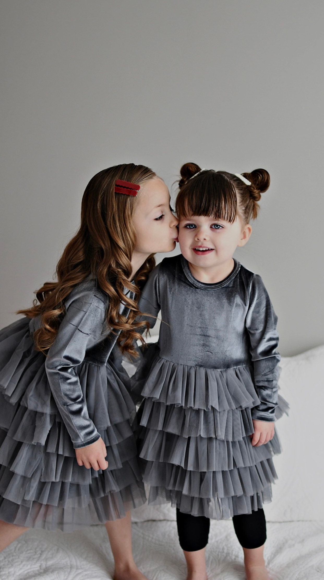 GREY Tutu Dress Baby holiday dress baby grey tutu dress Etsy.de