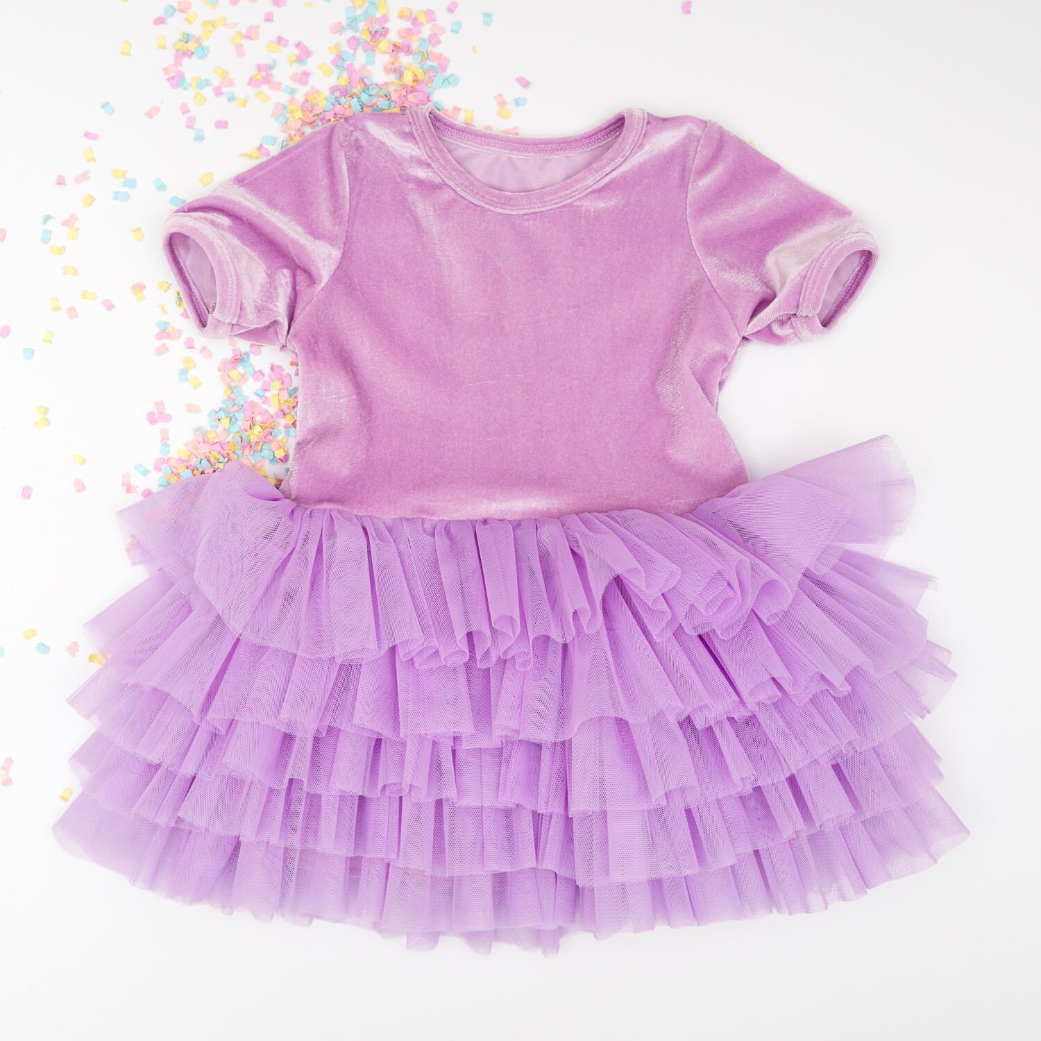 Purple Tutu Dress Girl Birthday Dress Purple Baby Tutu Etsy Canada