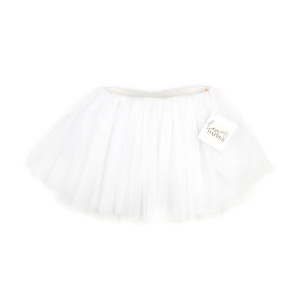 WHITE Baby tutu, Toddler, Girl, White  Tulle Skirt! Baby Tutu, Girl Tutu, Toddler Girl WHITE Skirt! Birthday, Wedding, Parties, Everyday!