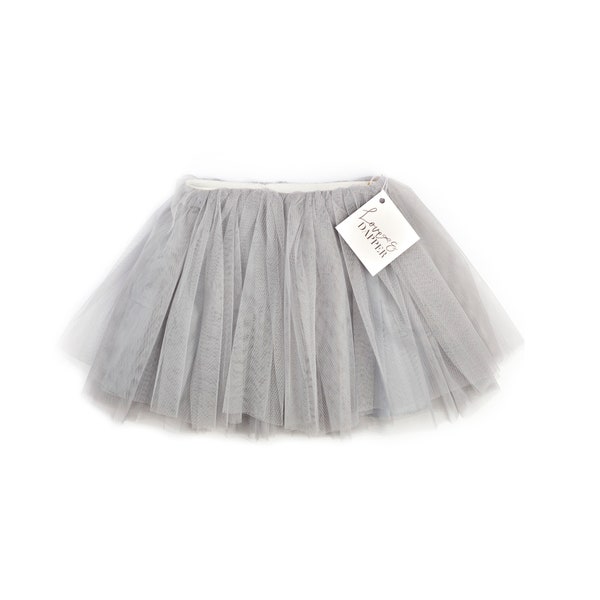 GREY tutu skirt, Baby, Toddler, Girl, Grey Tulle Skirt! Baby Tutu, Girl Tutu, Toddler Girl Grey tutu! Birthday, Wedding, Parties, Everyday!