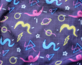 Worm On A String Bowling Alley Aesthetic Button Up Short Sleeve Shirt