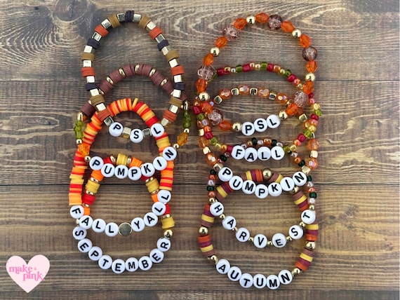 Fall 2023 Beaded Friendship Bracelets 