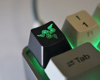 Razer Logo ESC R4 Keycap Backlit for Mechanical Keyboard Replacement Button Gamer Programmer Keycap Novelty Gift