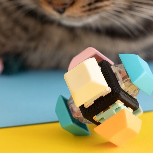 6 Key Mechanical Keyboard Fidget Switch Cube Cherry MX Etsy Hong Kong