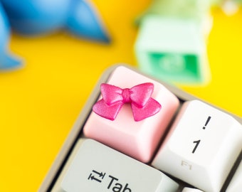 Cute Sailor Moon Ribbon Mechanical Keyboard Keycap