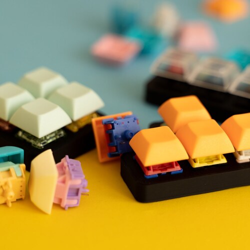 Mechanical Keyboard Fidget Switch Cube Cherry MX Switches Etsy