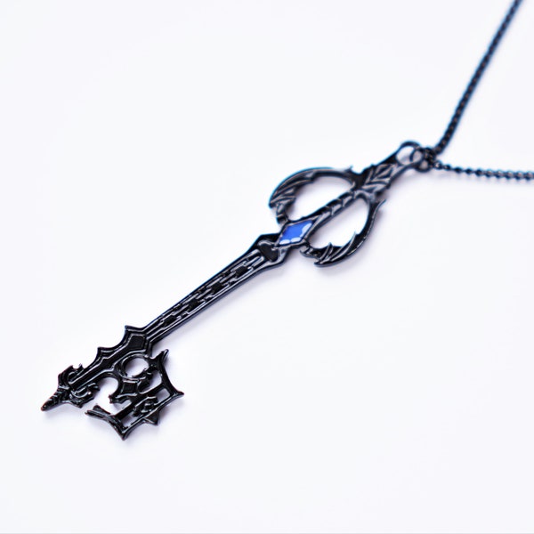 Kingdom Hearts Inspired Oblivion Keyblade Necklace