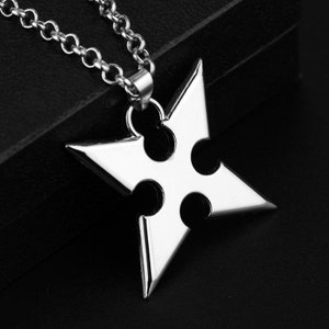 Kingdom Hearts Roxas Cross Necklace Pendant Jewelry