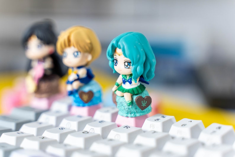 Cute Sailor Moon Mechanical Keyboard Keycap image 7