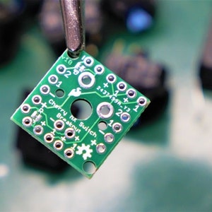 Cherry MX Switch Breakout Prototype PCB Board