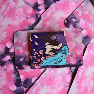 Sakura Breeze Enamel Pin