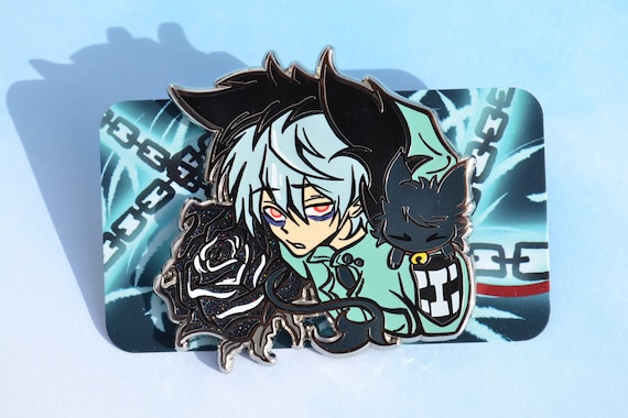 Servamp Kuro Enamel Pin - Etsy