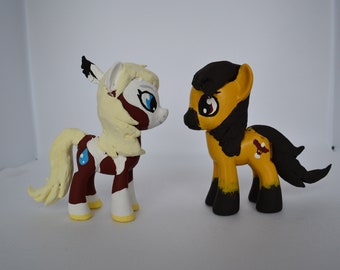 Spirit: Stallion of the Cimarron Handmade Sculpted My Little Pony Figures OOAK