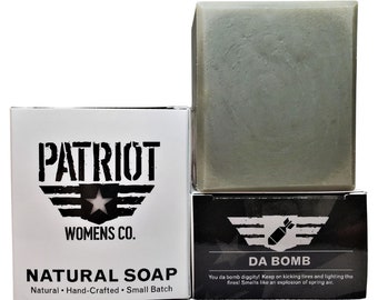 Da Bomb Natural Women's Soap, Paraben Free, Vegan, Handmade, Rich Moisturizing Lather, Fast SHIPPING, Sensitive Skin Soothing, Fresh Scent