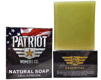 Essential Pear Natural Women's Soap, Paraben Free, Vegan, Handmade, Rich Moisturizing Lather, Fast SHIPPING, Sensitive Skin Soothing, Fresh