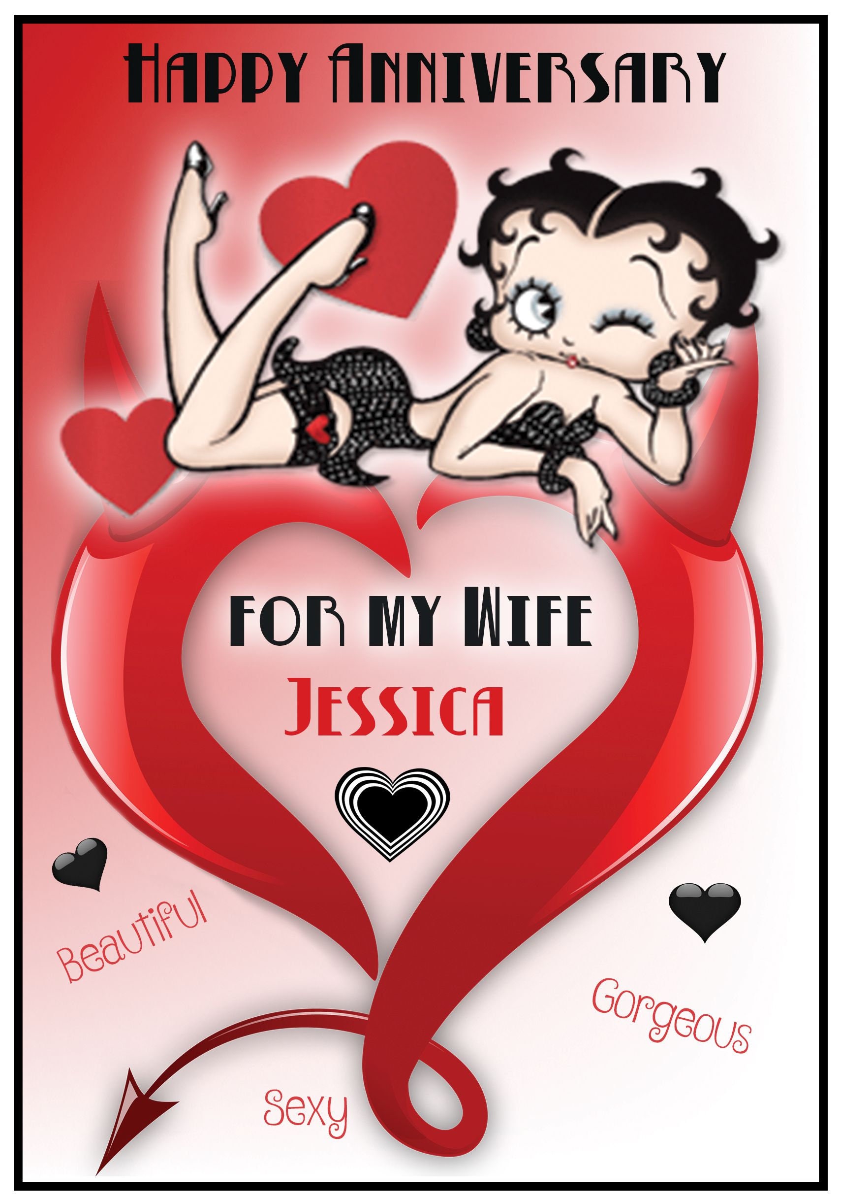 Personnalise Betty Boop Anniversaire Inspire De Carte 2 Etsy France Personnalise Betty Boop Anniversaire Inspire De Carte 2 Etsy France