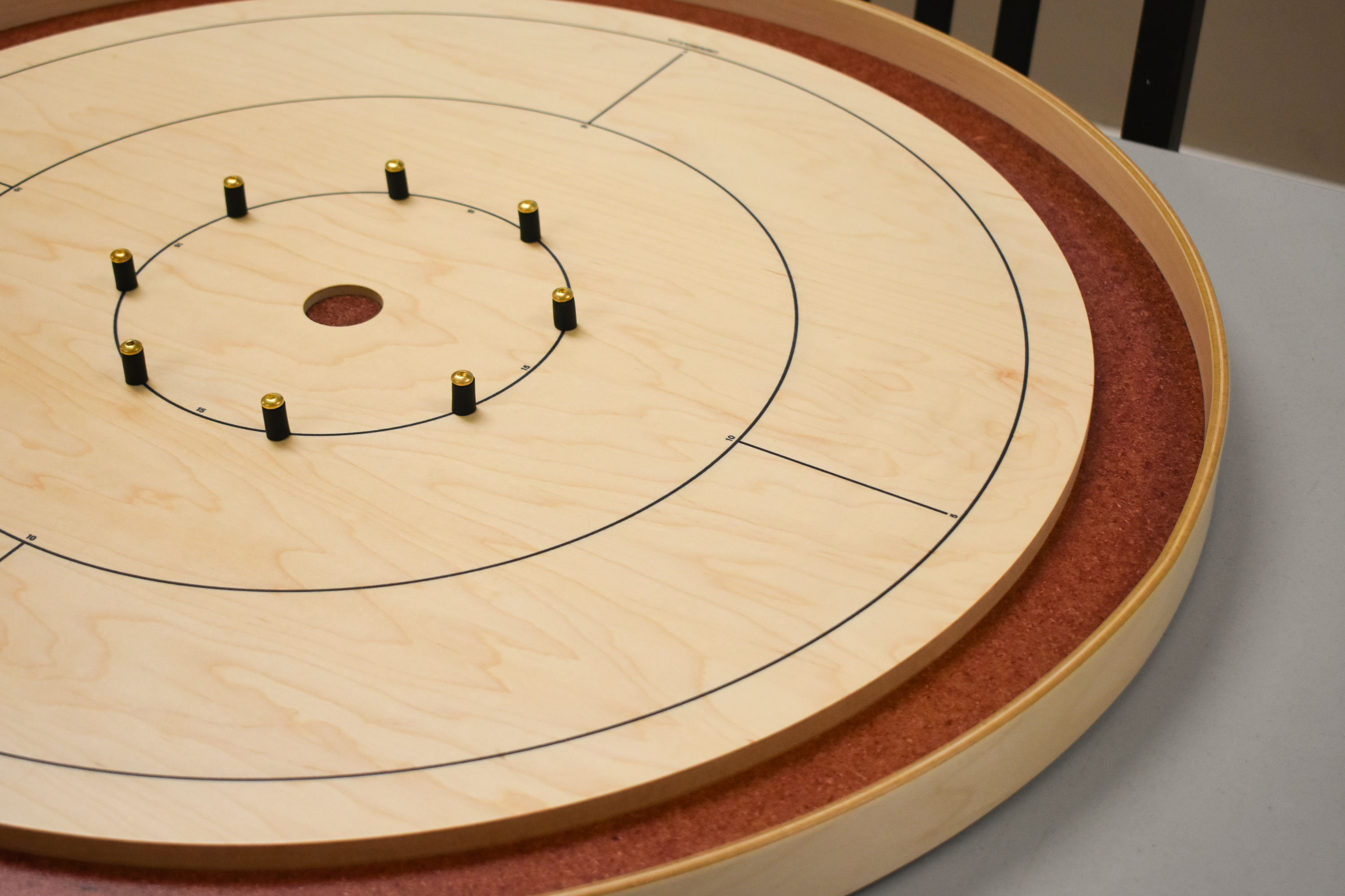 The Crokinole King - Traditional Octagon Crokinole India