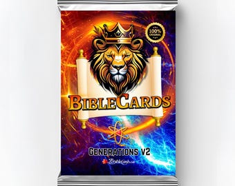 Generations Bible Cards - Pack of 29 Trading Cards