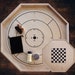 The Gold Standard - Traditional Octagon Crokinole Board Game Set 