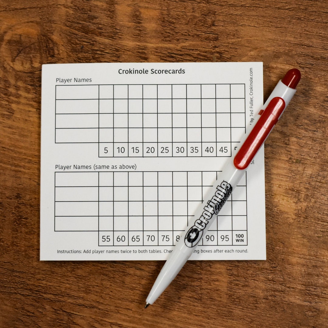 Home Play Crokinole Score Sheets Pad Of 50 Sheets Easy Scoring For Home Play Crokinole Score Sheets Pad Of 50 Sheets Easy Scoring For