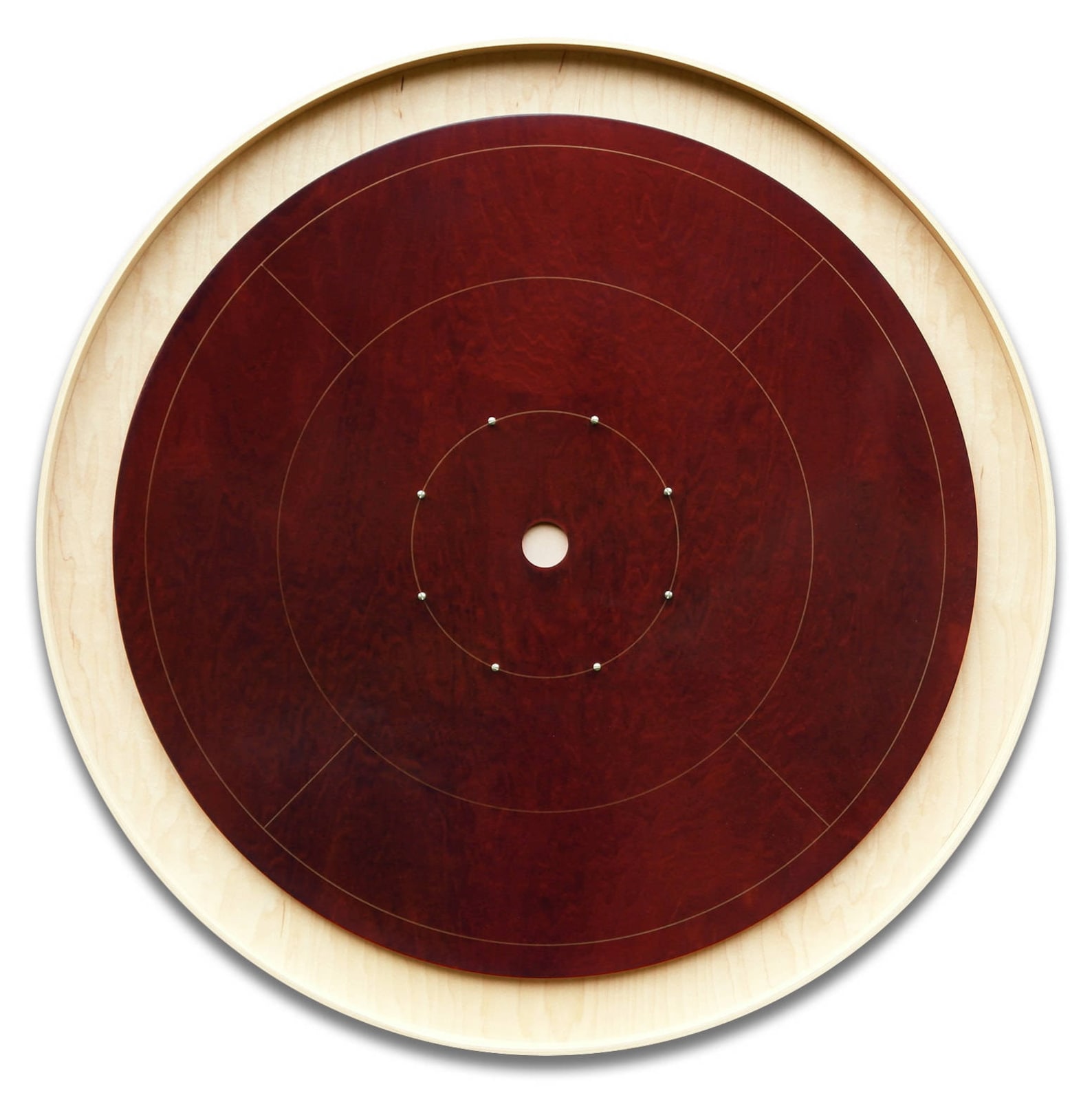 The High Roller Tournament Size Crokinole Game Board Set Etsy