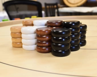 Neutral 4 Player Crokinole Disc Party Pack (52 Discs)
