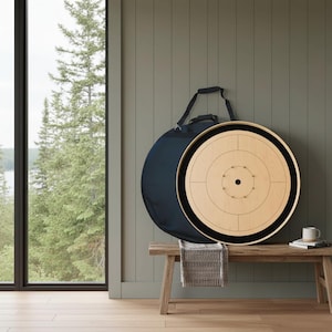 Crokinole Canadá (sin marca): paquete definitivo de Crokinole