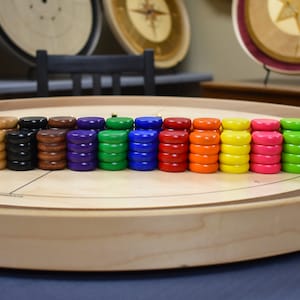 Giant Crokinole Disc Party Pack (169 Discs)