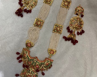 Jadau Necklace - Etsy