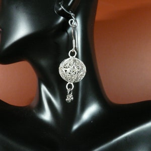 Silver Filigree Earrings