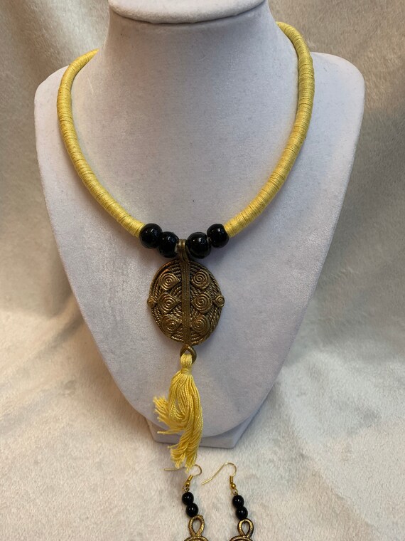 Dokra Necklace Traditional One of a Kind Hand Made Brass Jewelry
