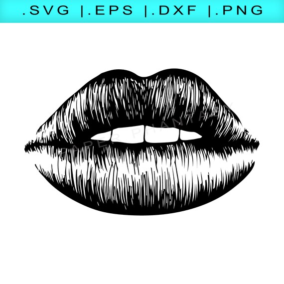 Download Free Grunge Lips Svg Print File Black White Punk Kiss Instant Etsy SVG Cut Files