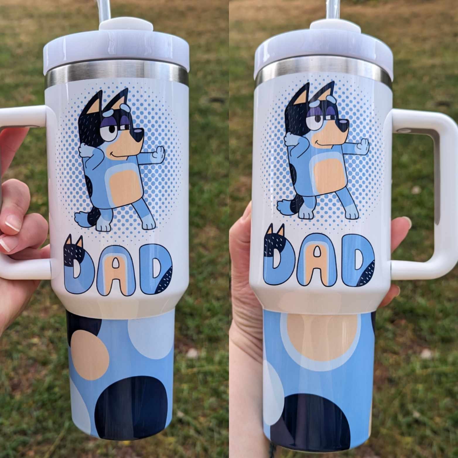 Bluey Dad 40 oz Tumbler