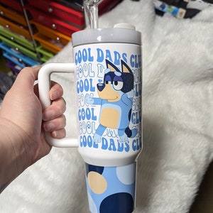Bluey Cool Dad 40 oz Tumbler