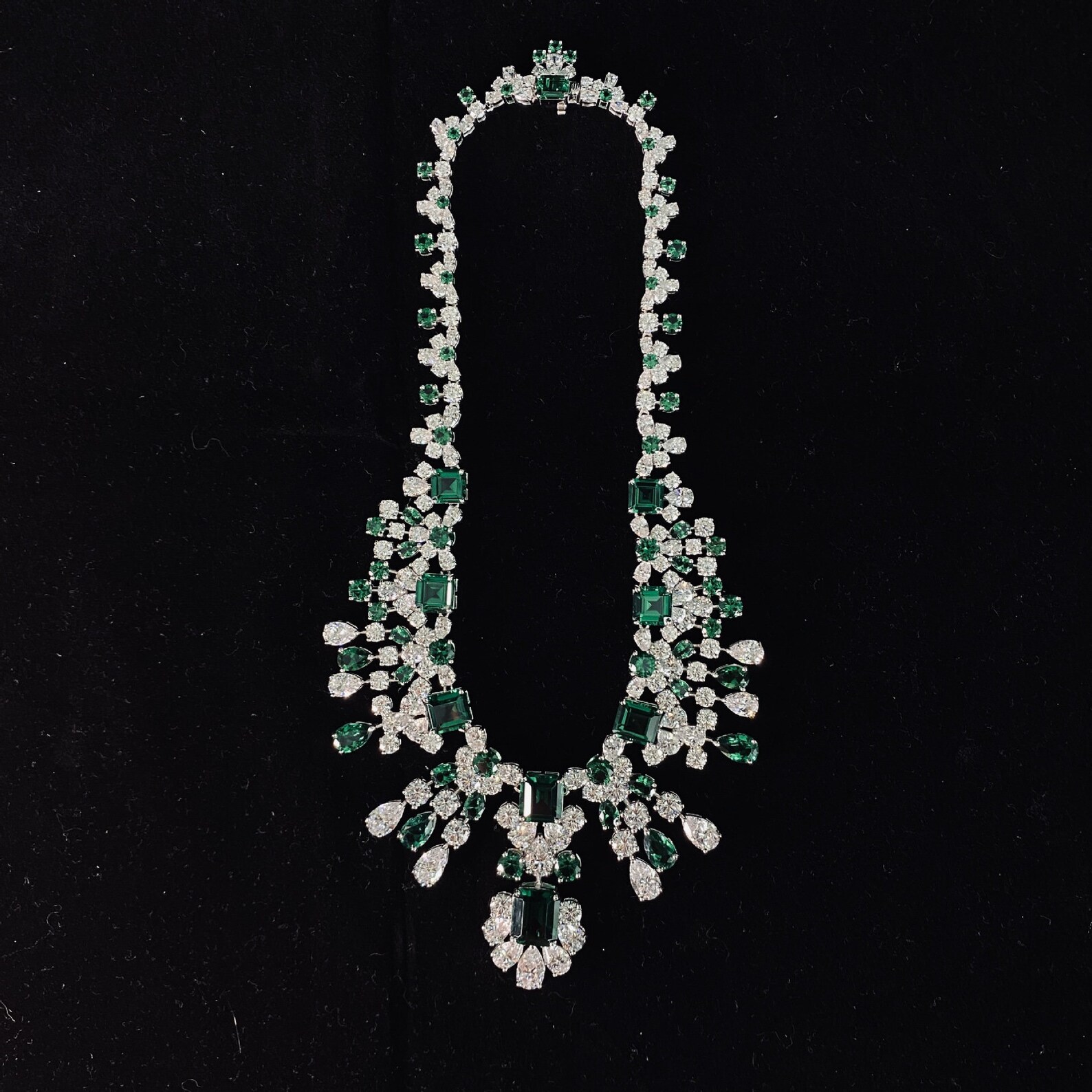 High-end Emerald Jewelry Set Luxury Bride Emerald Jewelry - Etsy