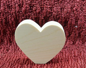 Heart Blanks 12 Inch Wood Hearts for Crafts Unfinished 