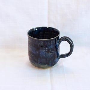 Blue & Green Stoneware Mug
