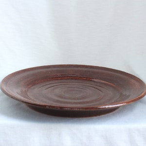Stoneware Plate - Red