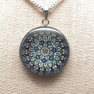 Cabochon Pendant - Cabochon, Necklace, Cabochon Necklace, Pendant Necklace, Gifts for her, Bridal Gifts, Stainless  steel  pendant, Glass