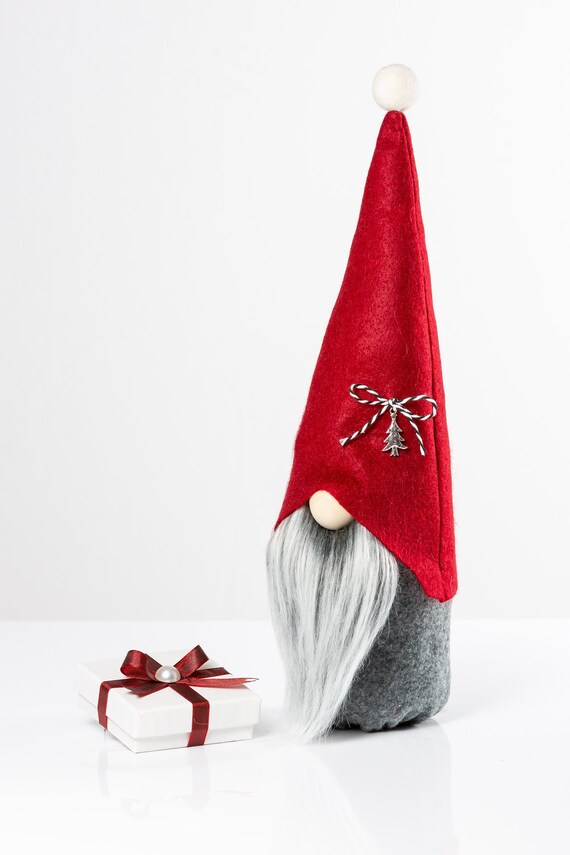 Christmas Gnome, Gnomes, Scandinavian, Tomte, Nisse Holiday Decoration Wool Felt, handmade Christmas gifts