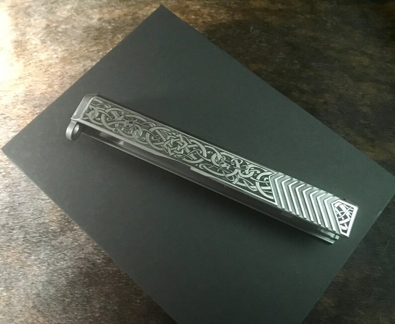 Custom Hand Engraved Glock 19 Slide other Models Available Etsy