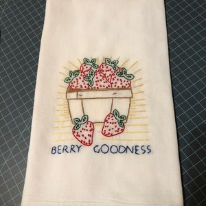 Strawberry Tea towel