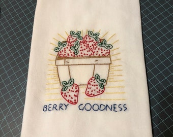 Strawberry Tea towel