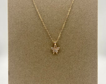 top Christmasgift Butterfly necklace