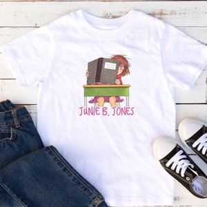 Junie B. Jones, Junie B, Junie B. Jones shirt, Junie Shirt, Junie b Jones, Junie b jones school shirt, Junie B Student Shirt, Junie B Tee