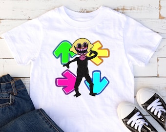 Friday Night Funkin Shirt, Fridaynight Funkin, Fridaynight Funkin Birthday, FNF Lemon Demon, FNF Kids Shirt, Funkin, FNF Arrows